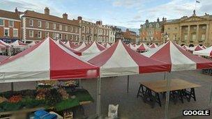 The marketplace at Newark