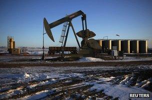 North Dakota drilling rig