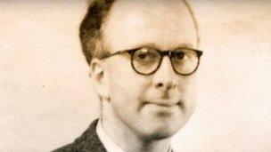 A younger Peter Higgs