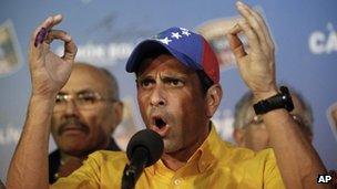 Henrique Capriles (14/04/13)