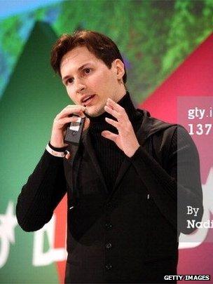 Pavel Durov at a conference in Munich last year
