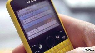 Nokia Asha 210 phone
