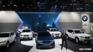 BMW at the Shanghai motor show