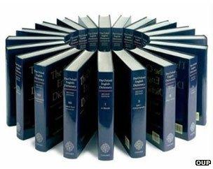 OED volumes in a circle