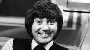 Jimmy Tarbuck, pictured in 1972