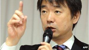 File photo of Toru Hashimoto, November 2012