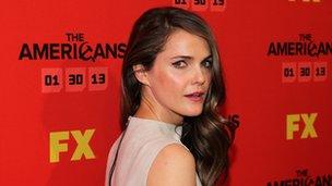 Keri Russell goes into a gala event for The Americans