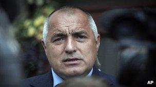 Boiko Borisov in Sofia (12 May 2013)