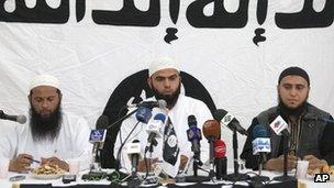 Ansar al-Sharia spokesman Seifeddine Rais. 16 May 2013