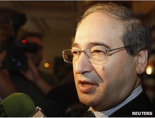 Syrian Deputy Foreign Minister Faisal Mekdad in Damascus (file image)