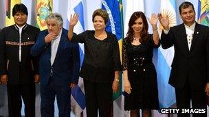 The Summit of Heads of State of Mercosur in December 2012