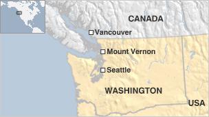 Карта Сиэтла Ванкувер