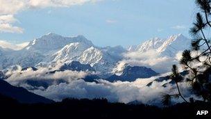 File photo of Mt Kanchenjunga