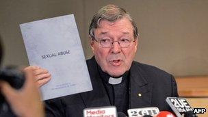 File photo: Australian Cardinal George Pell