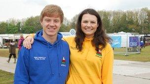 Guto a Sara o Ysgol y Preseli