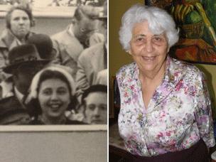 Betty Graham-Higgs then and now