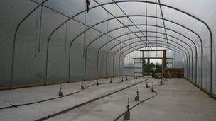 Poly tunnel at RAF Museum, Cosford