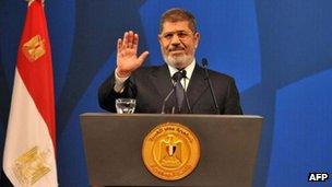 Egyptian President Mohammed Morsi, 29 May