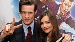 jenna louise coleman ve matt smith