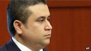 George Zimmerman in court in Sanford, Florida, on 10 June 2013