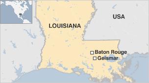 Deadly blast at chemical plant in US state of Louisiana - BBC News