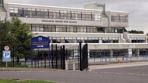 The option, rejected by the board, was based on a new build for Craigavon Senior High School