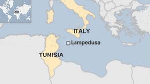Map - Lampedusa location