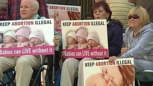 Anti-abortion activists