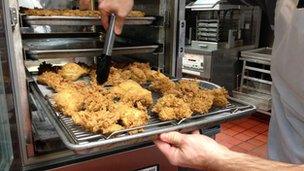 Generic chicken nuggets