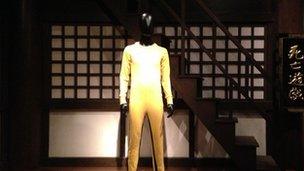 Bruce Lee wore this suit in the film Game of Death