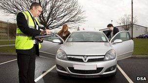 Unmasking the driving test cheats - BBC News