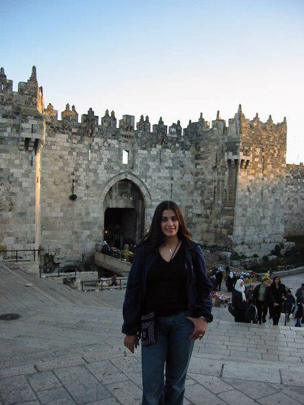 Maysoon Zayid in Jerusalem