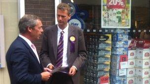 Farage a Nathan Gill