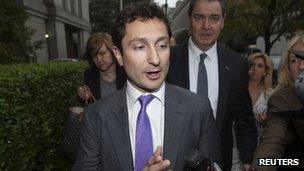 Fabrice Tourre leaving court