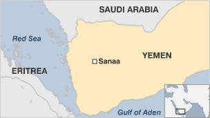 Map of Yemen