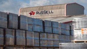 Russell Roof Tiles invests in Lochmaben factory - BBC News