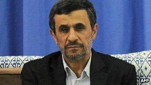 Mahmoud Ahmadinejad on 3 August, 2013.