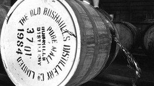 Bushmills barrel