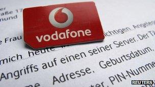 Vodafone sim card