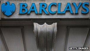 Barclays sign