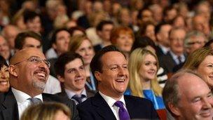 David Cameron at the 2012 Conservative Party conference