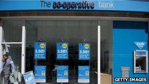 A branch of the Co-Co-operative bank
