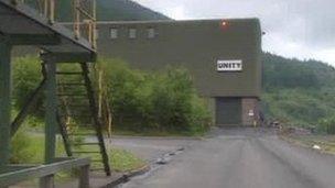 Unity Mine in Cwmgwrach