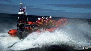 Red Bay lifeboat