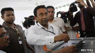 Q&A: Maldives presidential election re-run - BBC News
