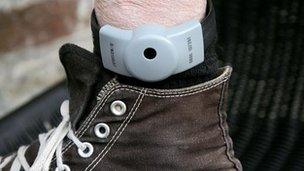 Electronic tagging device