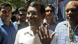 Maldives election: Abdulla Yameen wins run-off vote - BBC News