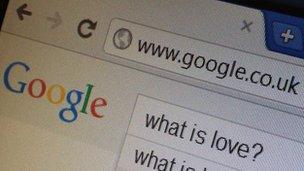 What is love Google search