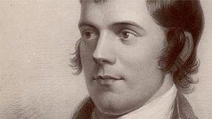 Robert Burns is the man who brought us Auld Lang Syne