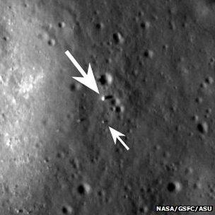 LRO views Yutu and its lander
